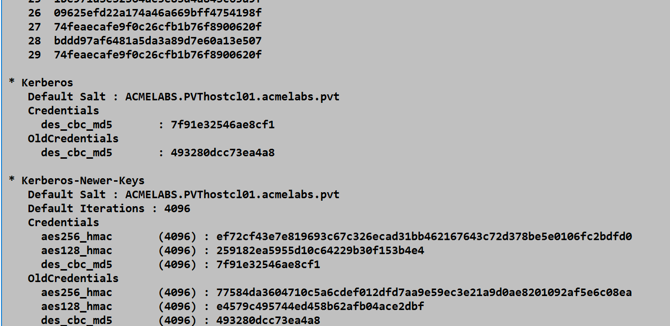 Injection Output on Domain Controller