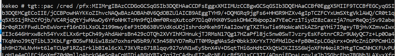 tgt::pac Full Output